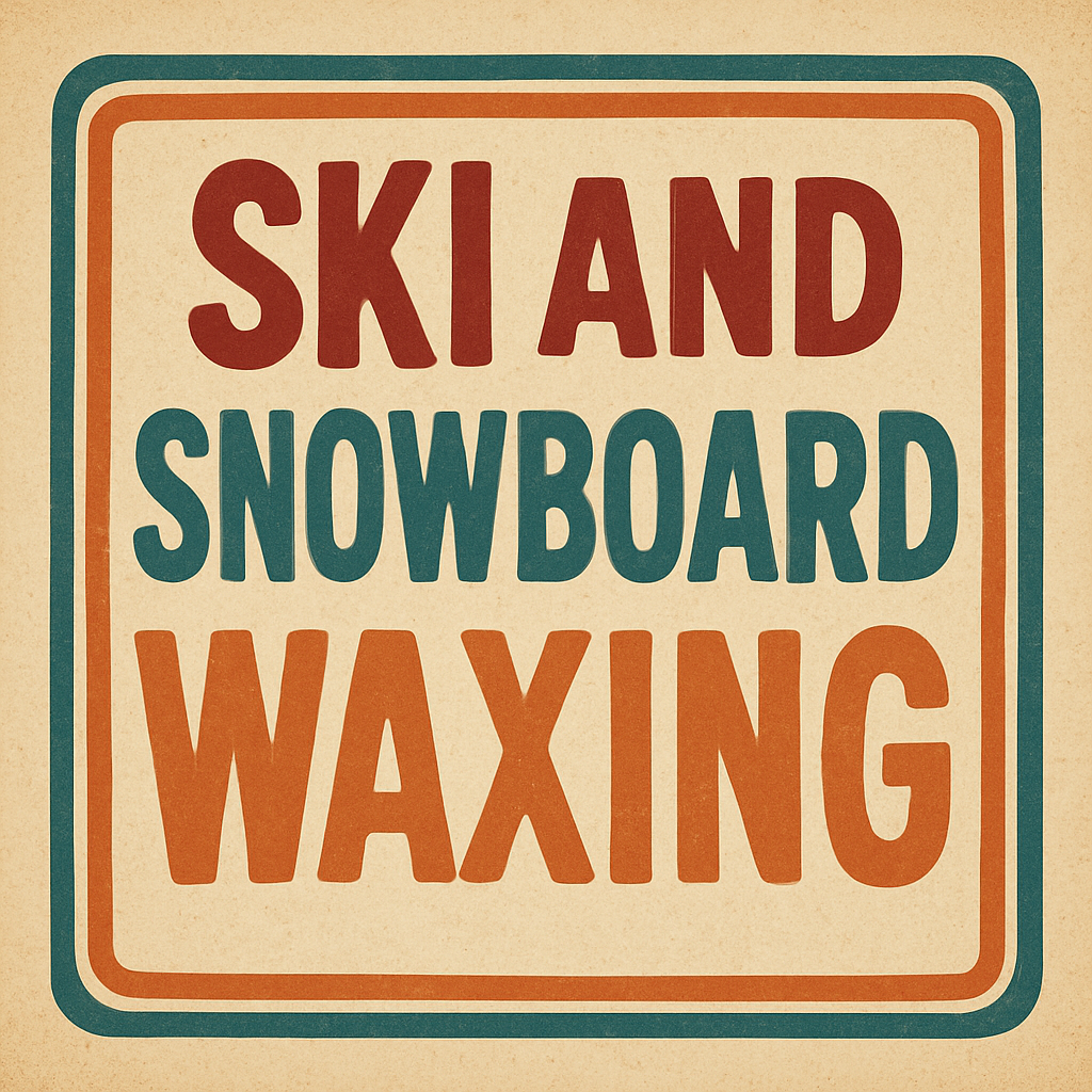 Infrared Ski Waxing - Alpine, Snowboards, Nordic