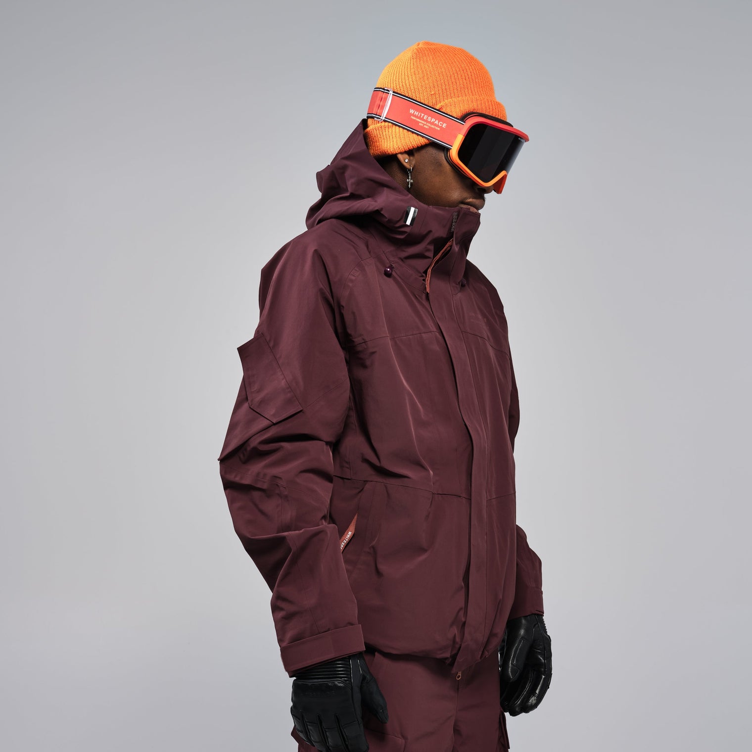 AMF Riding Cargo Jacket M - Dark Mauve