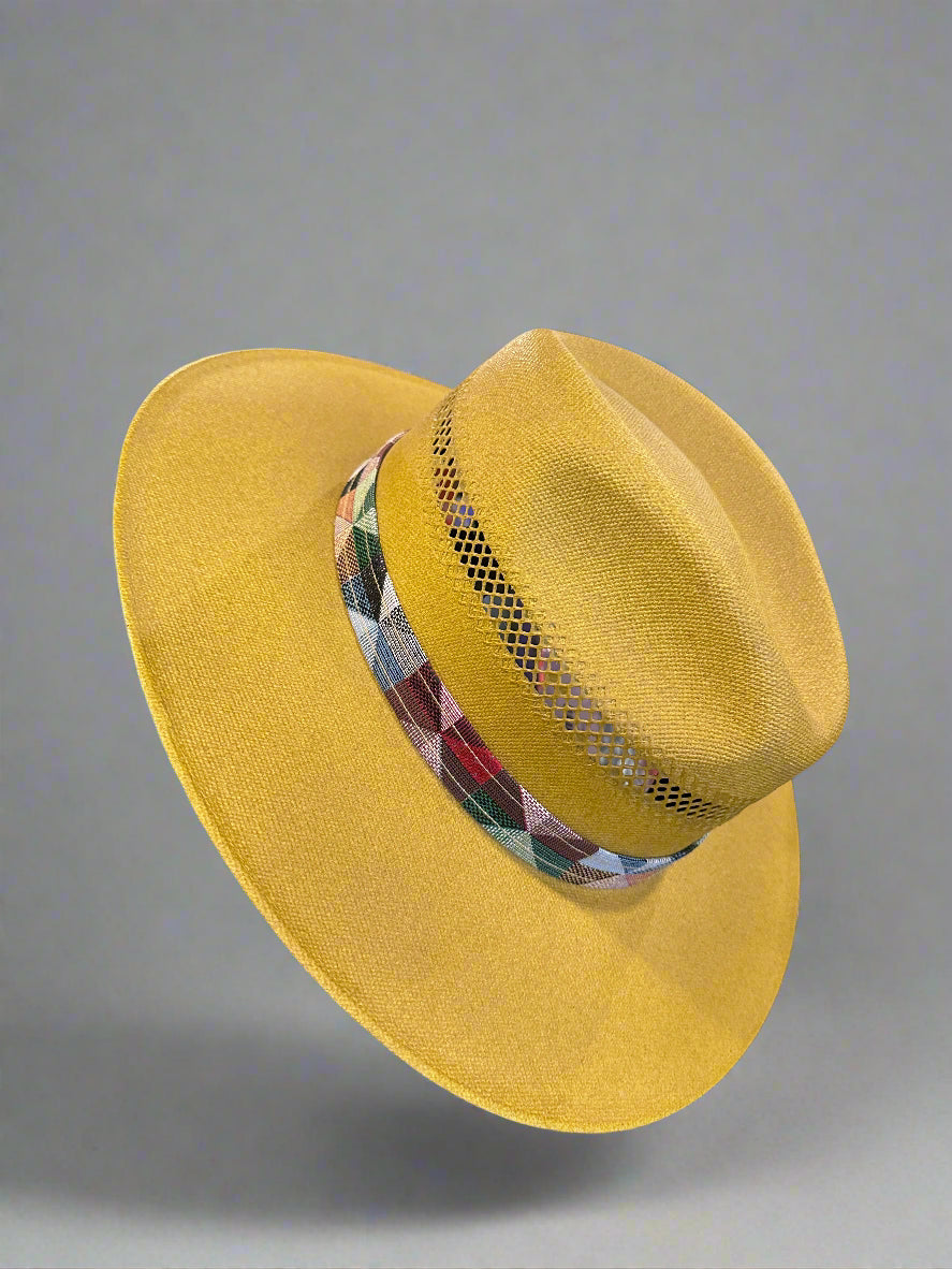 The Mitla - Hand Woven Fedora