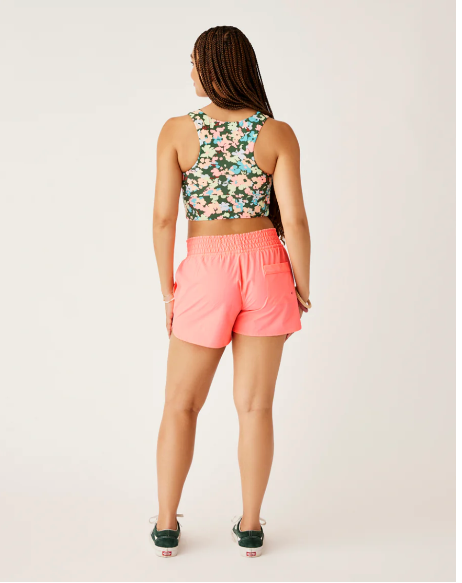 Bali Shorts - Electric Coral