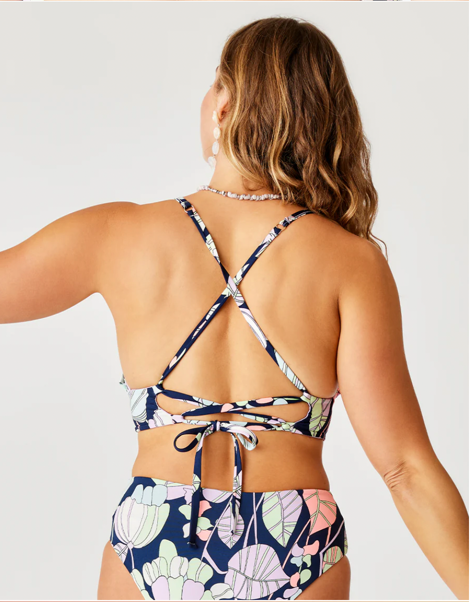 Stevie Reversible Top - Brigitte/Lilac