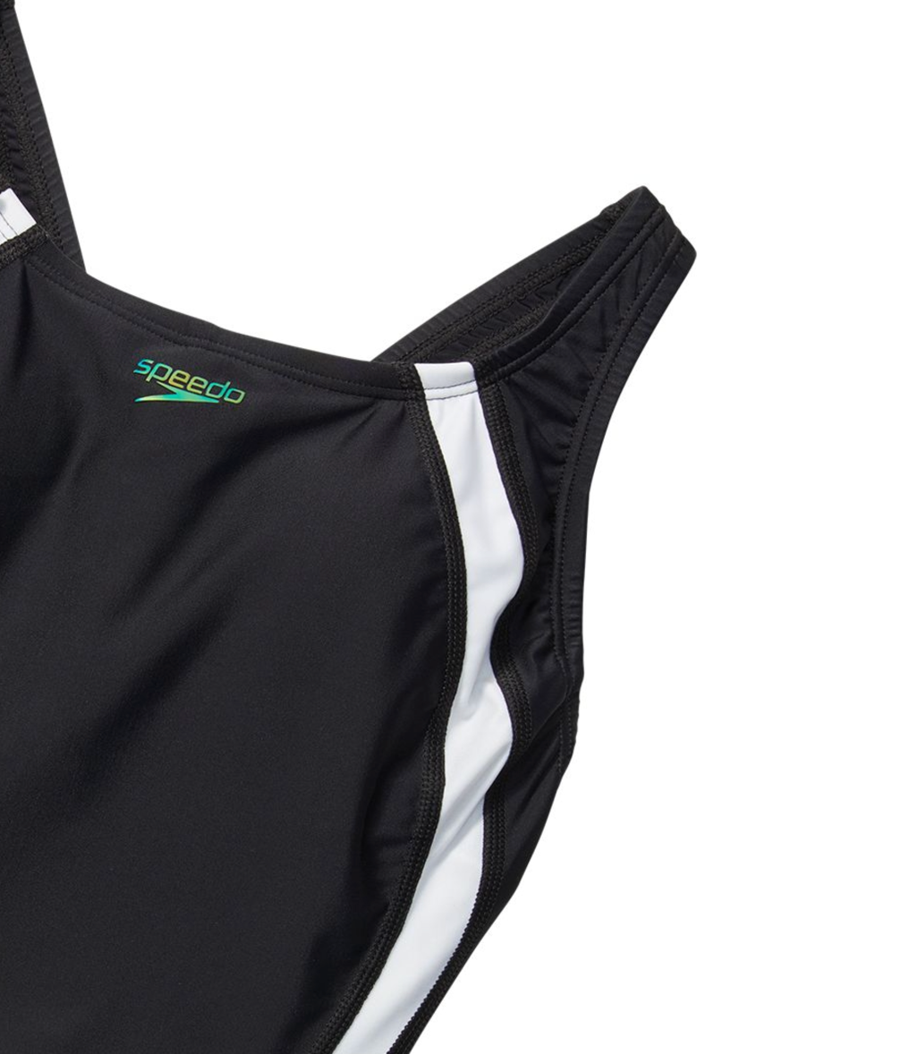 Quantum Fusion Splice One-Piece Swimsuit