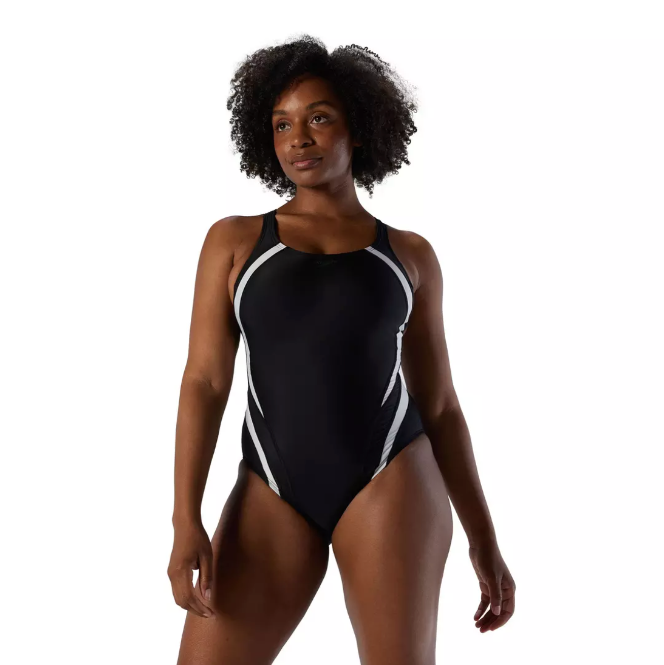 Quantum Fusion Splice One-Piece Swimsuit