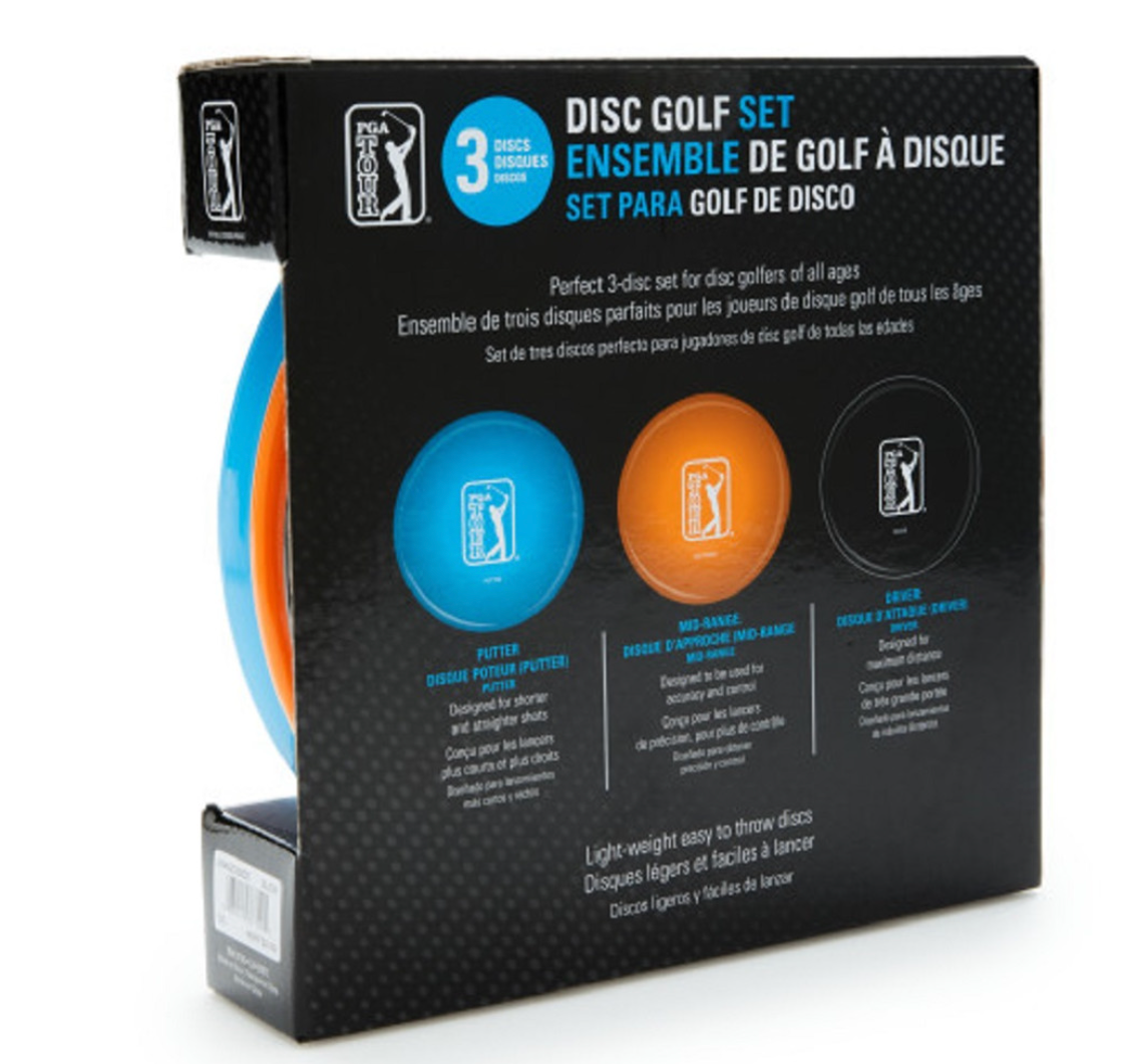PGA Tour 3 Disc Golf Starter Set