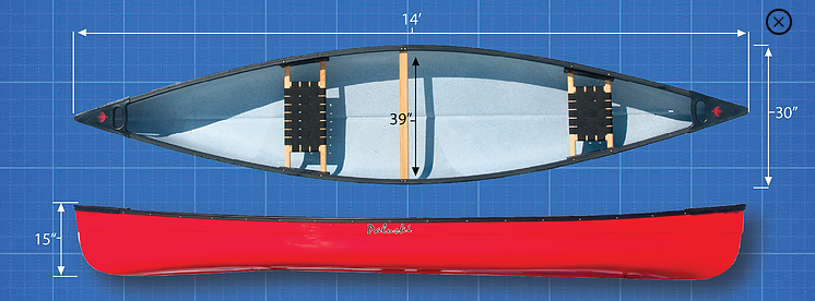 Adirondack Canoe 14"