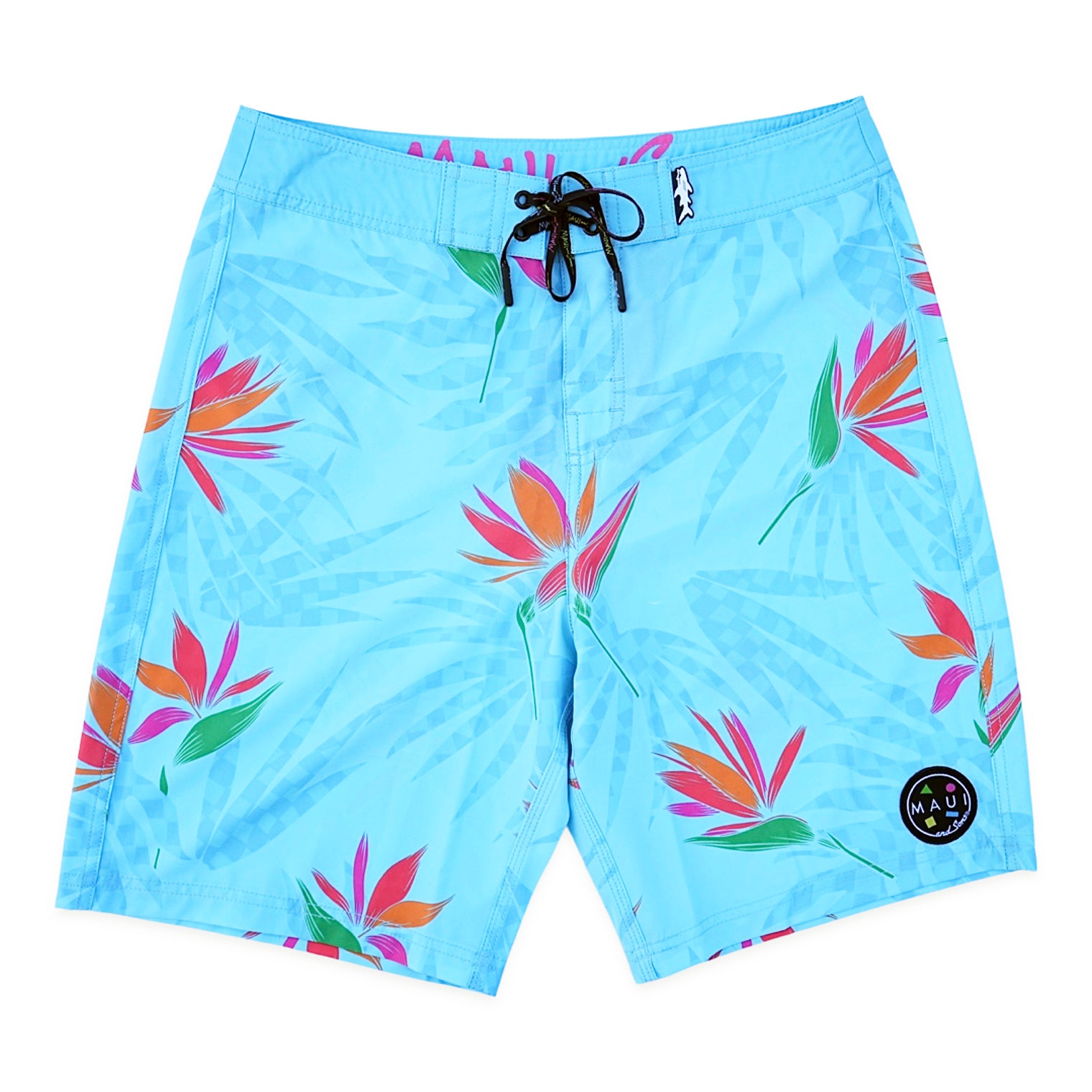 Paradise Check Board Shorts