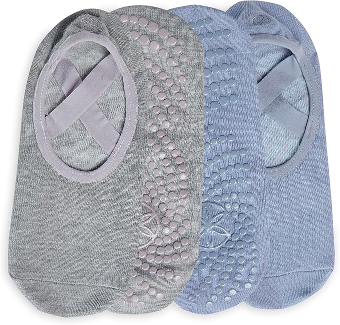 Gaiam Grippy Studio Yoga Socks