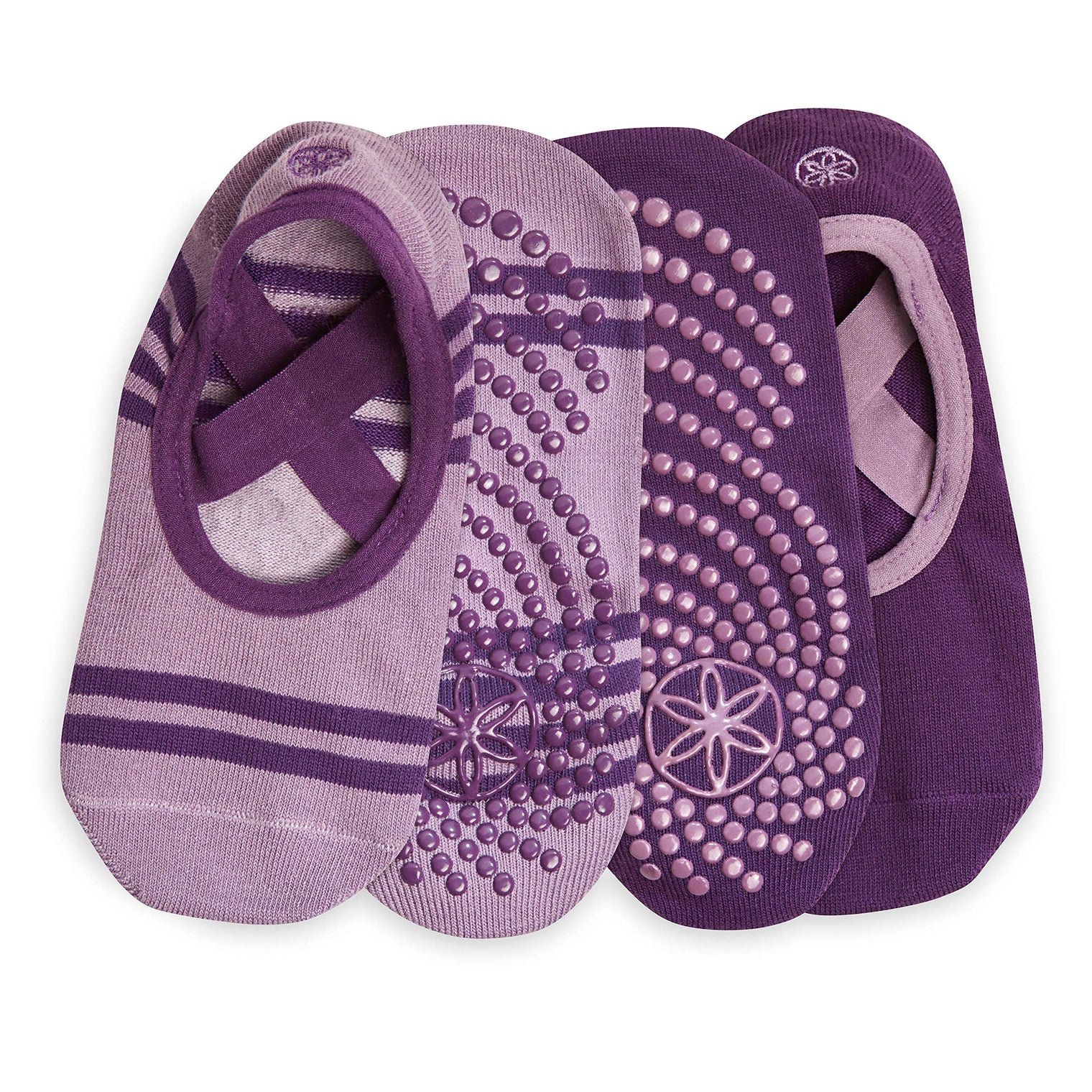 Gaiam Grippy Studio Yoga Socks