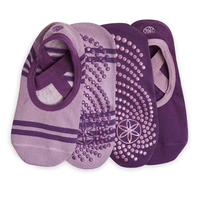 Gaiam Grippy Studio Yoga Socks
