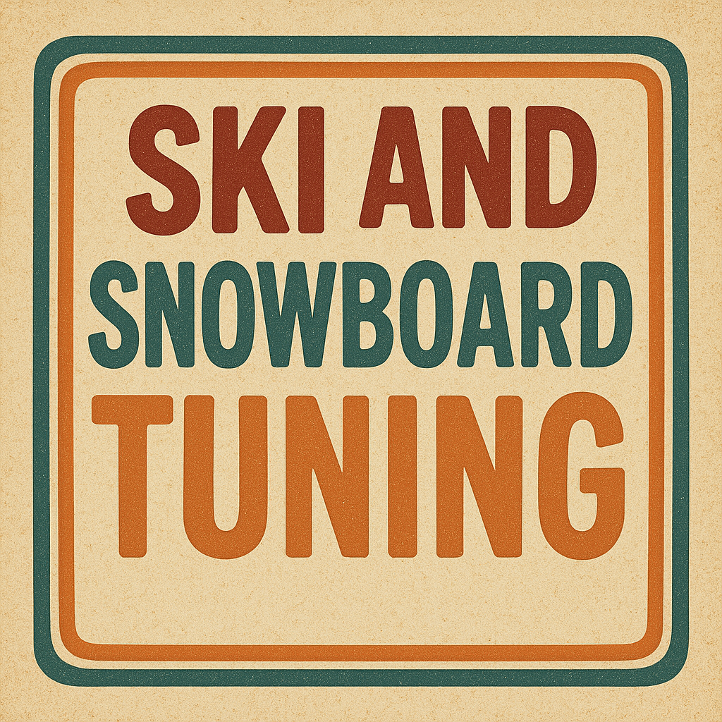Ski and Snowboard Tuning