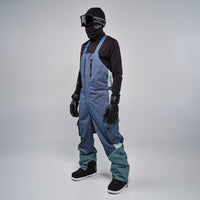 2L Cargo Insulated Bib Pants M - Slate/Blue