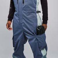 2L Cargo Insulated Bib Pants M - Slate/Blue