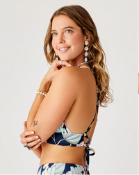 Stevie Reversible Top - Brigitte/Lilac