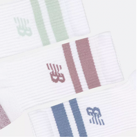Active Premium Stripe Crew Socks 3 Pack