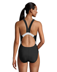 Quantum Fusion Splice One-Piece Swimsuit