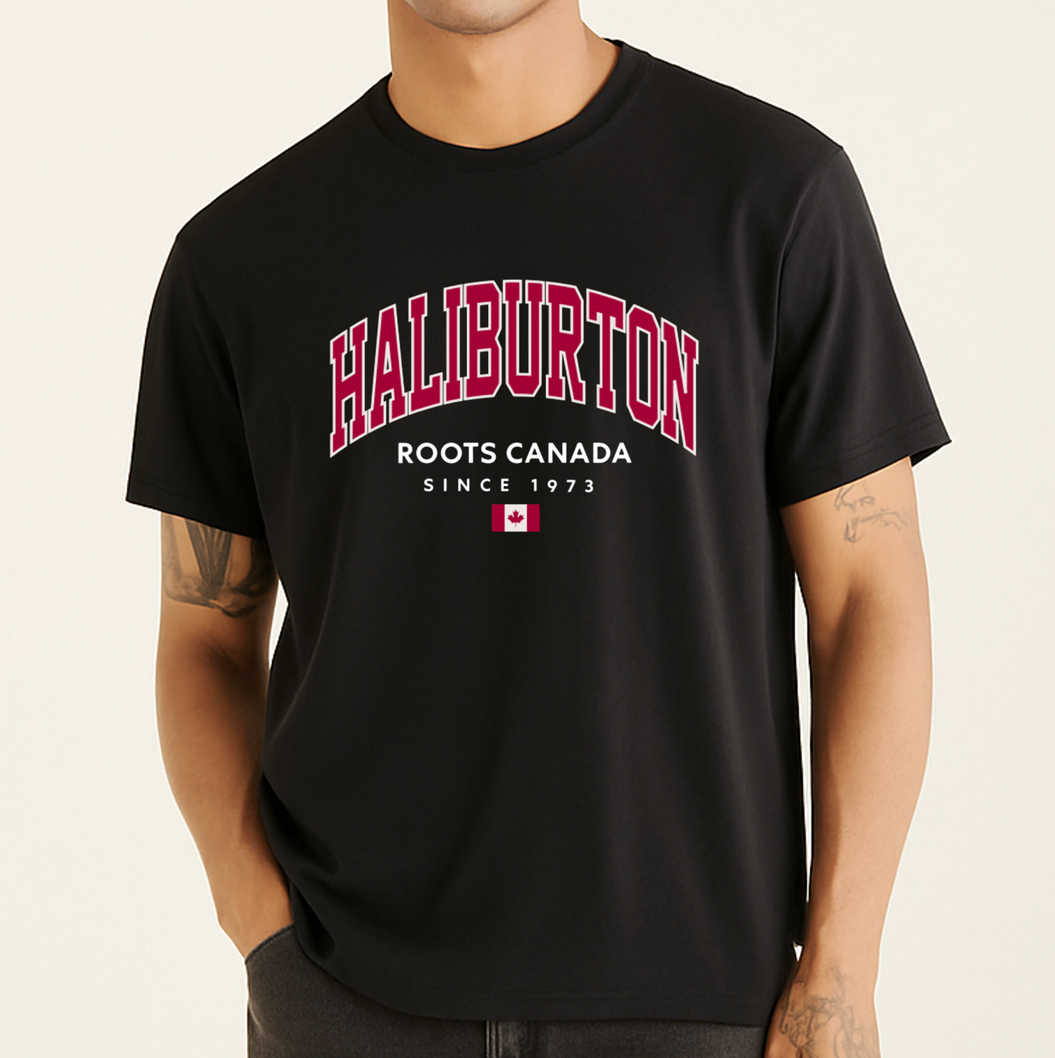 Haliburton Roots T-Shirt (Black)