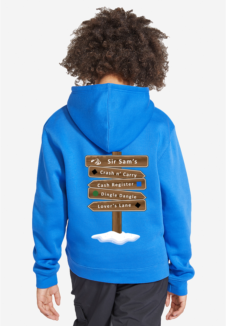 Youth - Sir Sam's Trail Signs Hoodie
