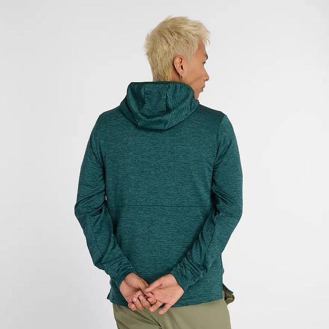 Heat Grid Hooded Full Zip - Green