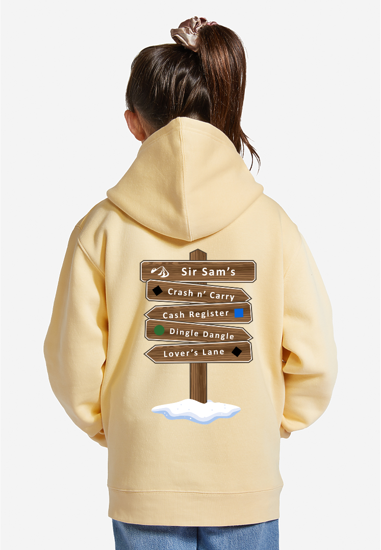 Youth - Sir Sam's Trail Signs Hoodie