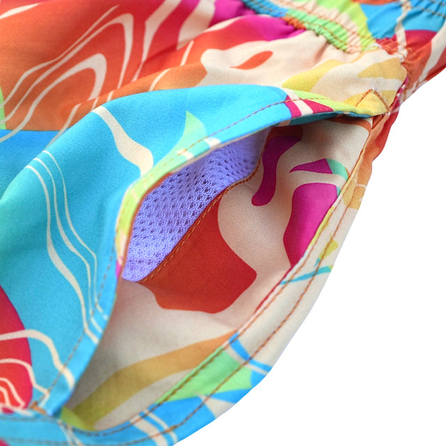 Psychedelic Pool Shorts