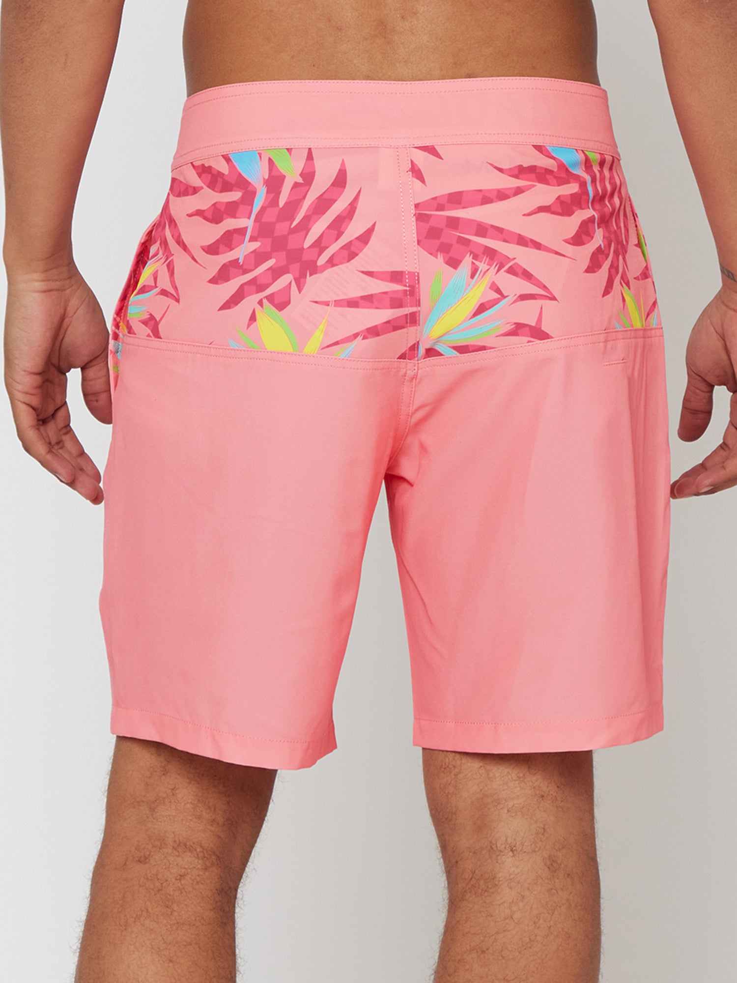 Checked Board Shorts