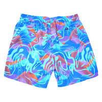 Psychedelic Pool Shorts
