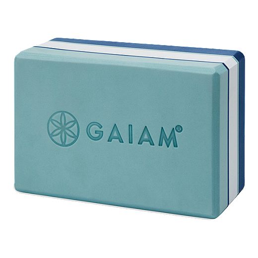 Gaiam  Yoga Block (Tri-Colour) – Delancey Sports