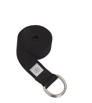 Gaiam  Premium Yoga Strap (Black) – Delancey Sports