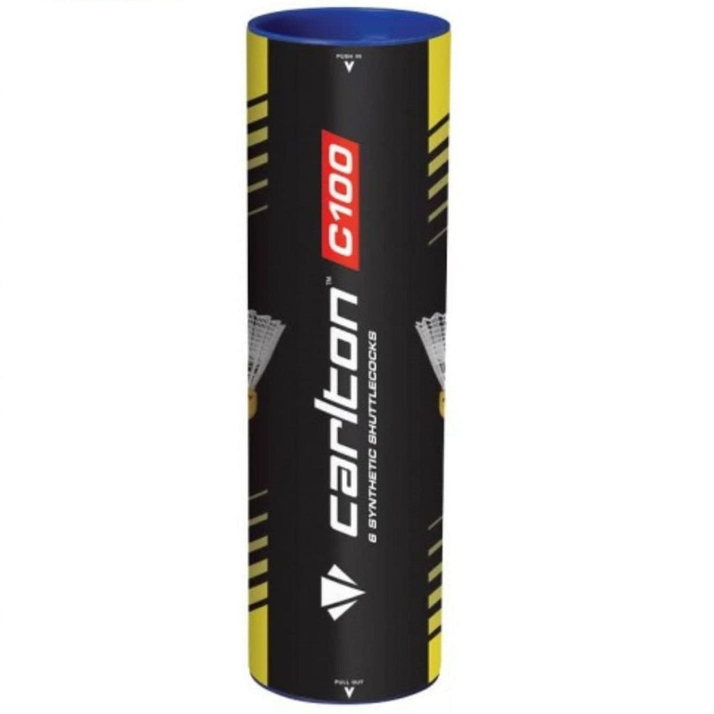 C100 Badminton Shuttle - 6 Pack
