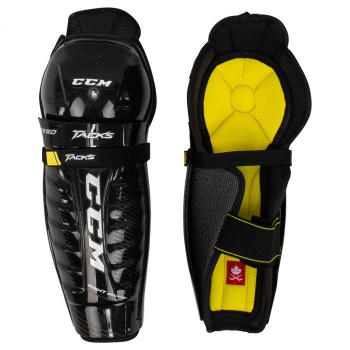 CCM Tacks 9550 Junior Hockey Shin Guards